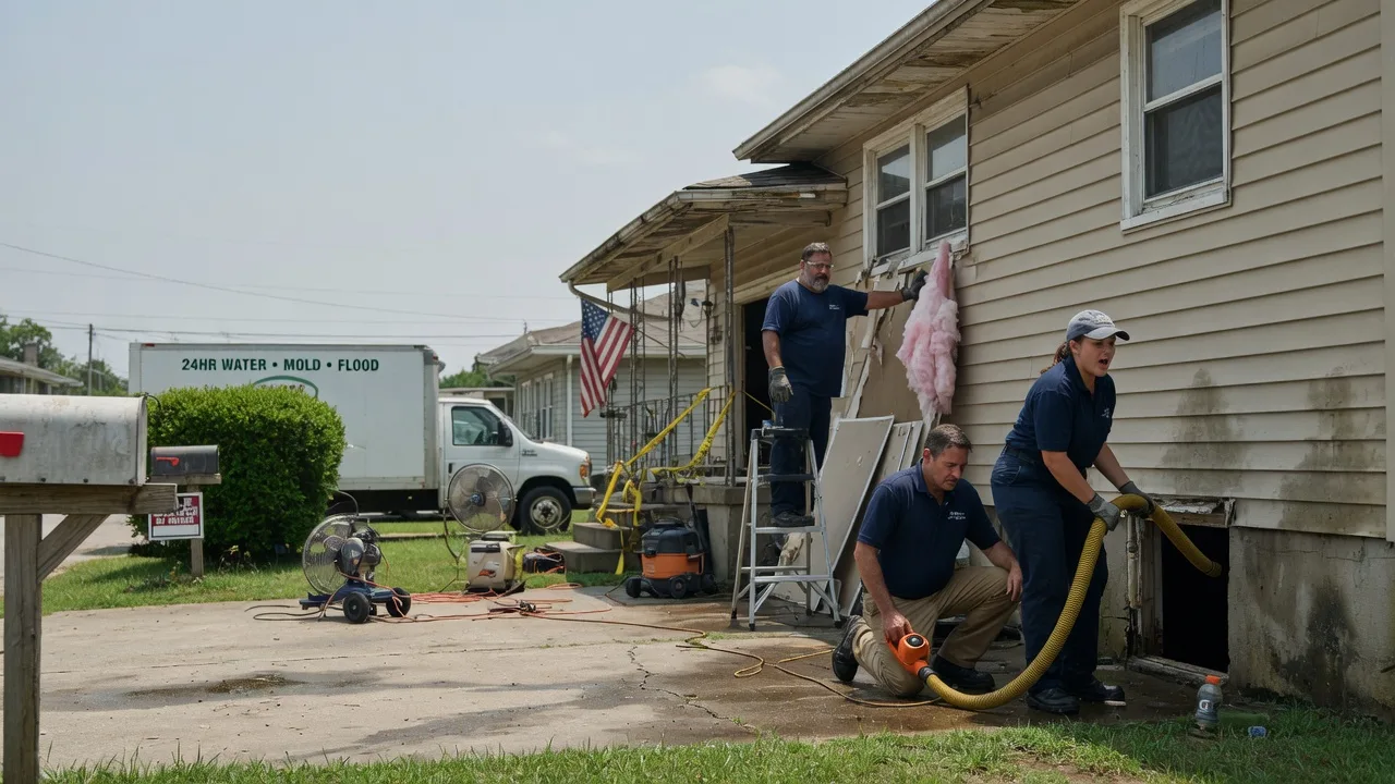 Water Damage Repair in Greenbush, ME near me